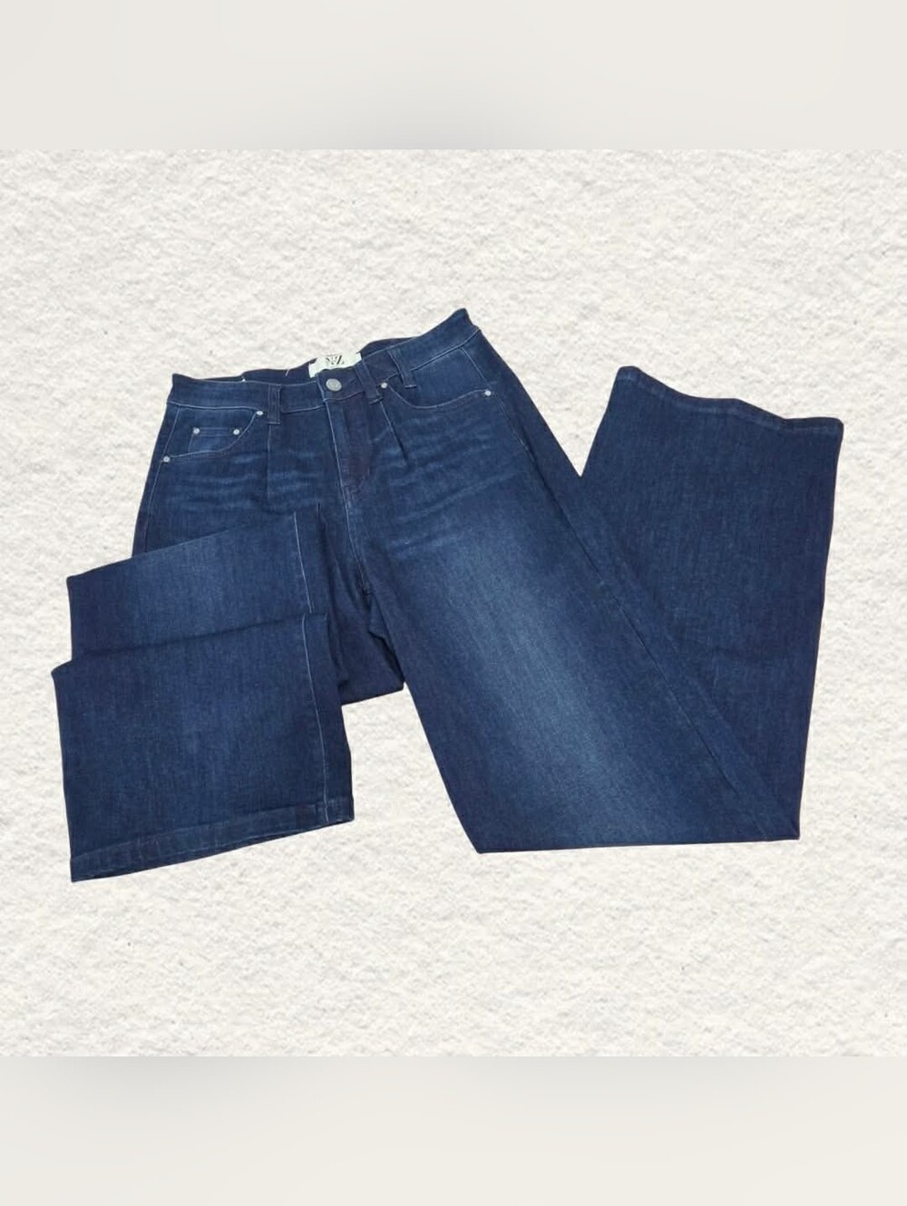 NIC+ZOE Women's Indigo Straight Cut Jeans